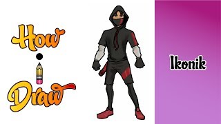 How I Draw Ikonik from Fortnite
