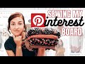 Recreating My Pinterest Board | Modest Mennonite Outfits | Sewing Projects