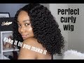 HerGivenHair Diva Curly Wig Review/Tutorial