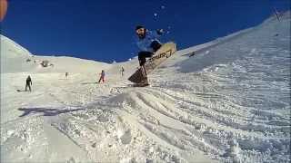 AEE S70 Slow Motion Effect with 720p/120fps of Ski Jump