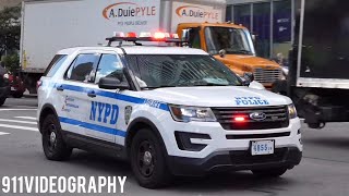 *Heavy Traffic* NYPD 10th Precinct Car 4855 Responding