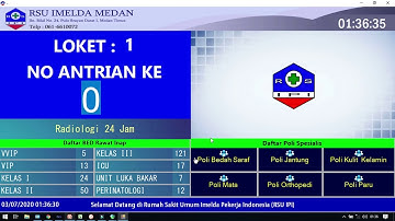Sistem Antrian Rumah Sakit - Terhubung Ke Mobile JKN BPJS Kesehatan