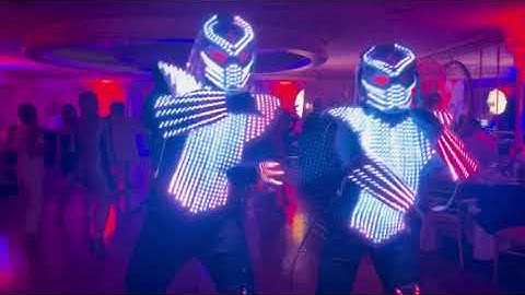 LED Party Robots | Specialty Event Entertainment | Boston & New York | Fluxion Entertainment