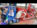 Giant model peterbilt 359 rc and mini driver jonathan