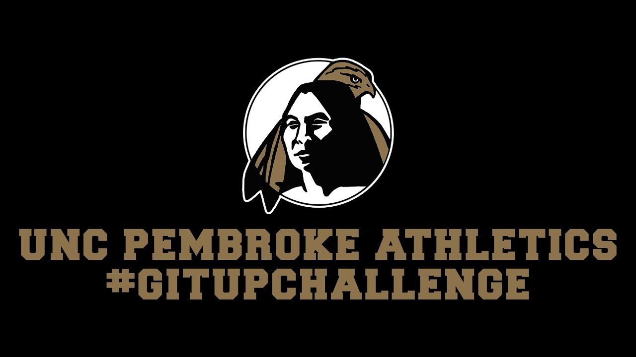 UNC Pembroke Athletics The Git Up Challenge YouTube