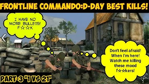 #Gaming #D_Day #kills #offline Frontline Commando: D