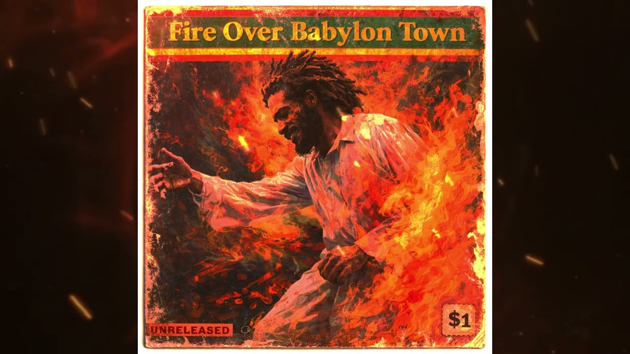 Roots Reggae (1974) [Unreleased Album] Maleko & The Nyabinghi Sons- FIRE OVER BABYLON TOWN