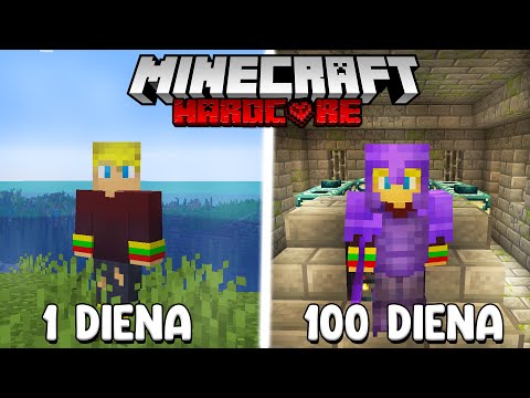 Aš išgyvenau 100 dienų Minecraft Hardcore !