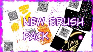 (40 ) ibispaintX new custom brushes|| QR code brushes