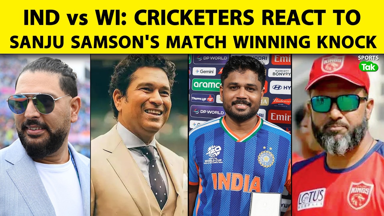 IND vs WI, T20 WC : Sanju Samson की Calmness देखने लायक थी: Sachin Tendulkar, 'Proud of You Sanju'