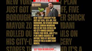 New York's Grocery Plan Just Got Real: 30% Off, Five Boroughs, No Sticker Shock