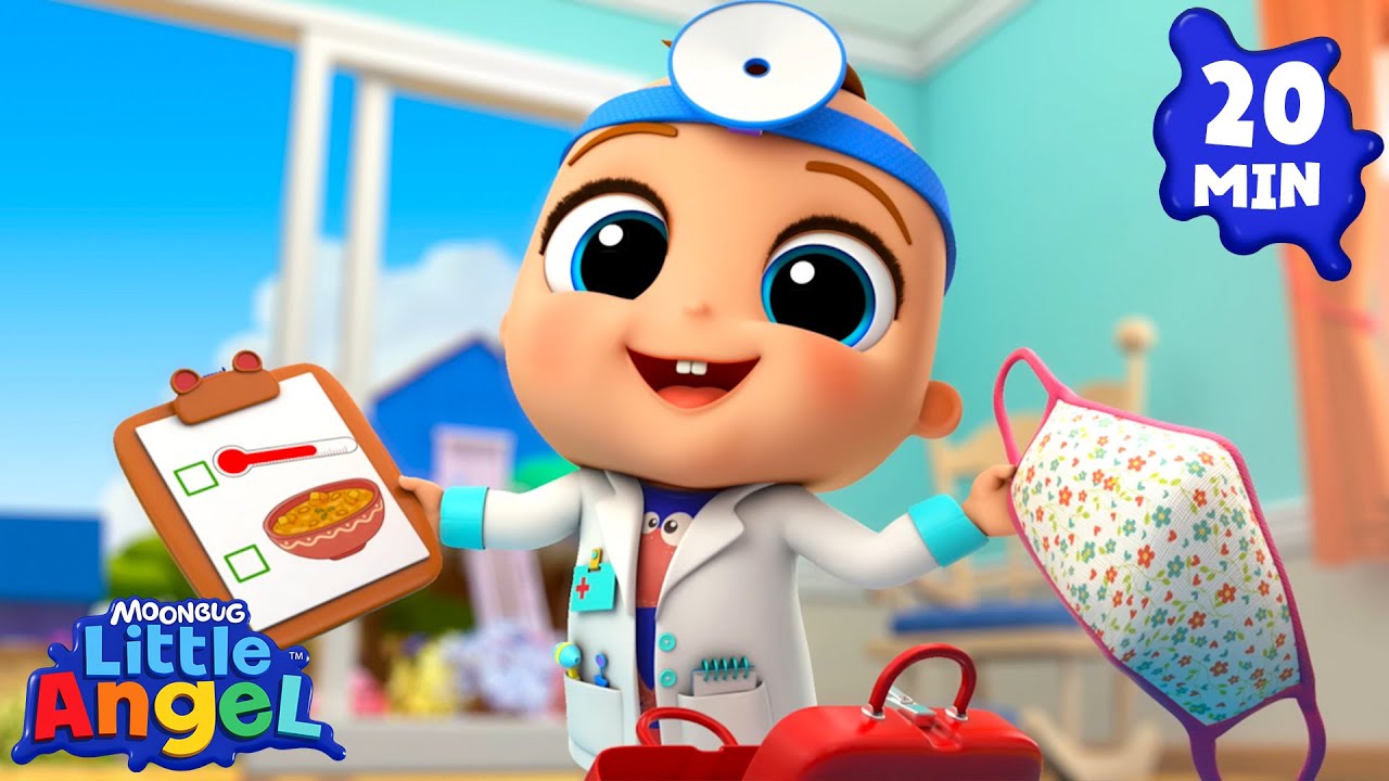 Doctor Baby Can You Help!? 🩺👨🏻‍⚕️ | BABY JOHN Playtime Kids Songs & Nursery Rhymes | Little Angel