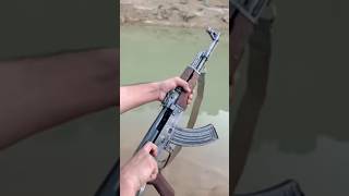 Chinese Ak-74 😱 🔥 with target #shortvideo #gunshooter #airsoft