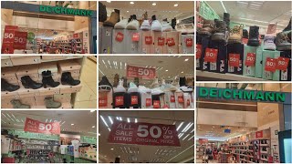 DEICHMANN 50% off Sale&#39;s Start December 2024