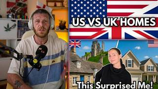 British Guy Reacts To American VS British Homes - Emma Robinson 
