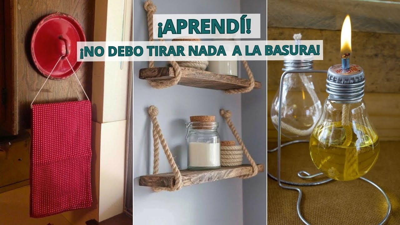 Mira Aquí Cosas Útiles Para El Hogar Que Puedes Hacer Tu Misma Y Sin Gastar