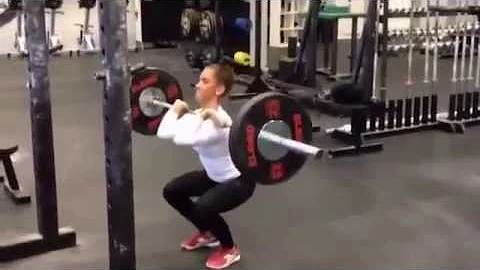 Suzanne Svanevik Workout | 17 years old girl worko...