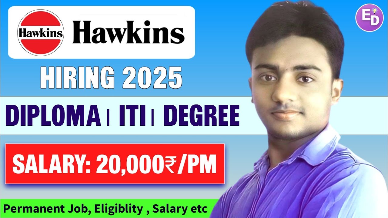 Hawkins Cooker is Hiring 2025। Trainee। Freshers। Permanent Job ...