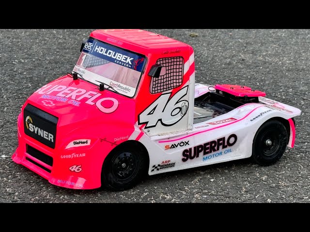 Tamiya Buggyra Fat Fox Race truck 1:14 TT-01E RTR non box art