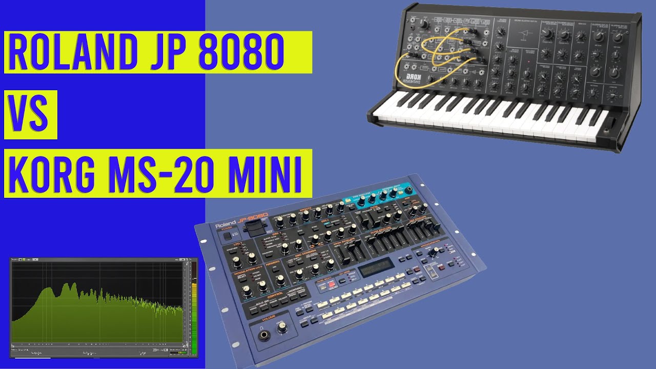 JP 8080 vs Korg MS20 mini - feat. the 5 best Kai Tracid trance