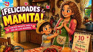 FELICIDADES MAMITA 💖 | Tema Infantil Para El Día De Las Madres | Video Oficial Con Letra | Marquitos