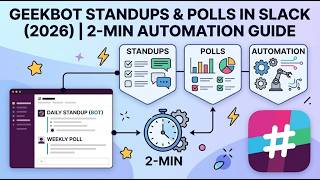 Geekbot Standups & Polls in Slack 2026 Automation Guide 2 Min