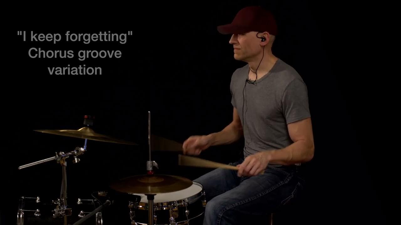 I keep Drum Groove Chorus (Jeff Porcaro, Michael Mcdonald