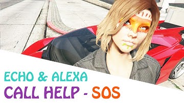 How to use Amazon Alexa to Call Help, Emergency, SOS... with Voice