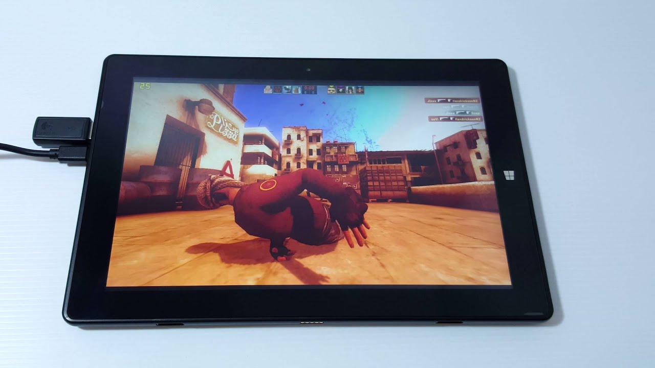 Chuwi Hi10 Gaming Warface, LoL, CSGO and temps