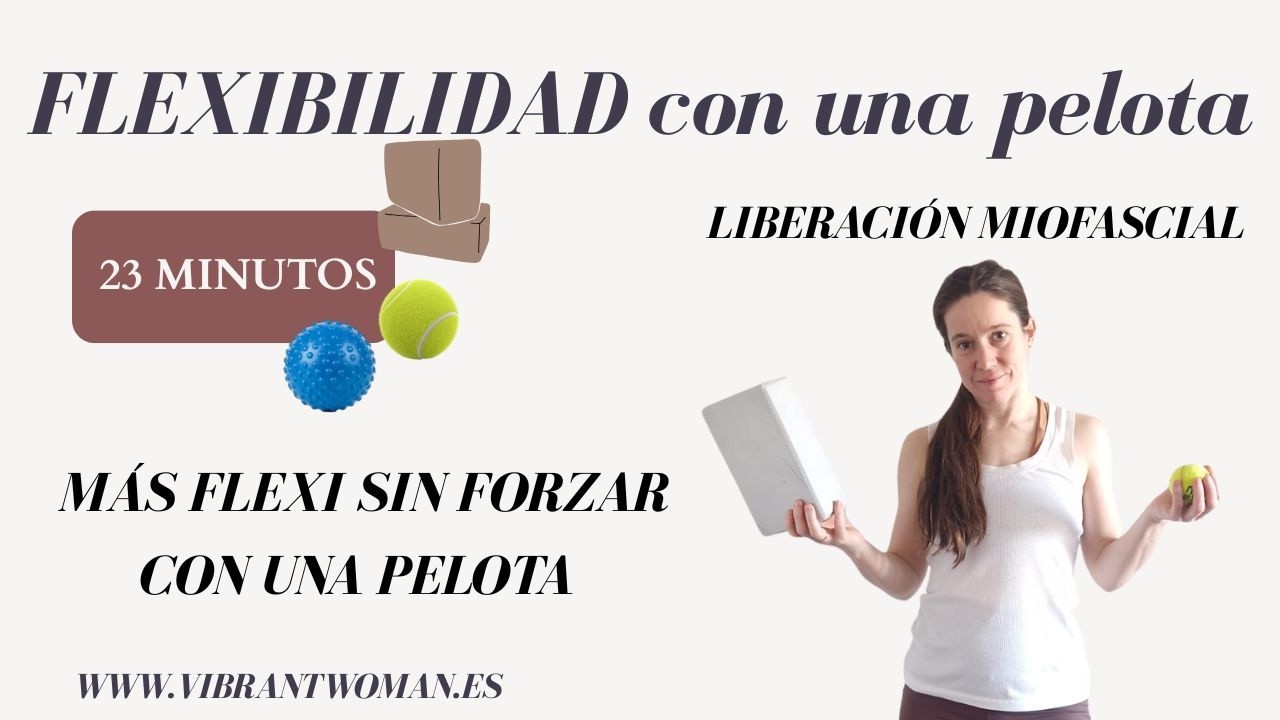 Más flexibilidad, menos dolor: aprende a estirar con pelota de masaje. Técnica súper efectiva!