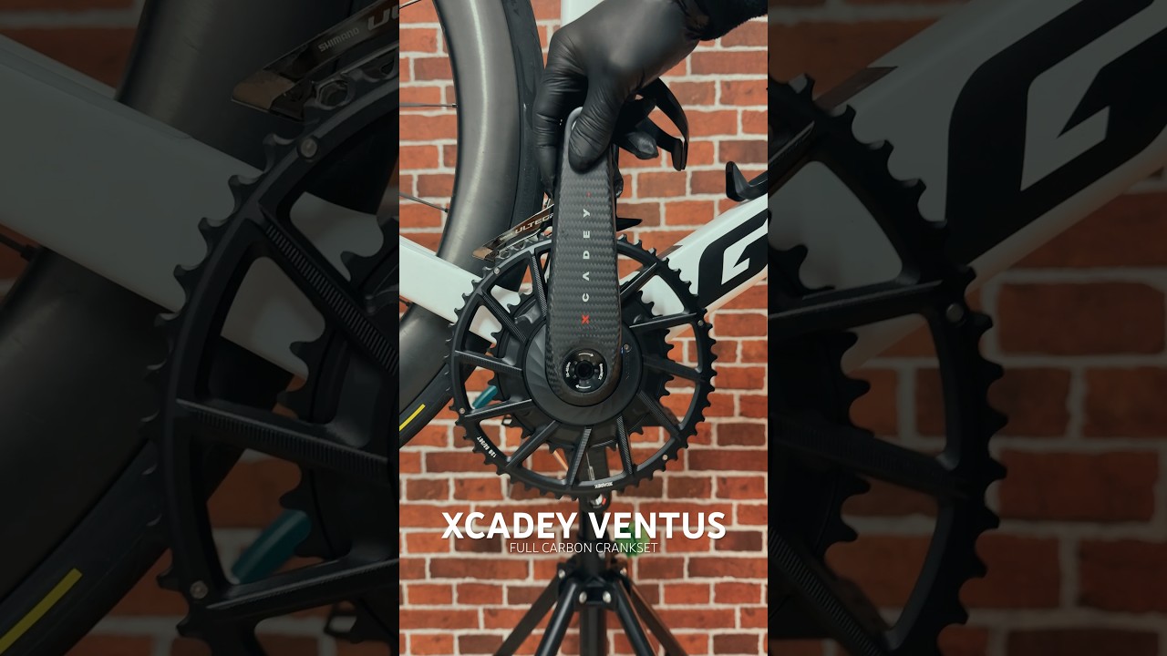 This is a carbon masterpiece: XCADEY VENTUS crankset for shimano BB 24, discount code -20% COVERSTEM