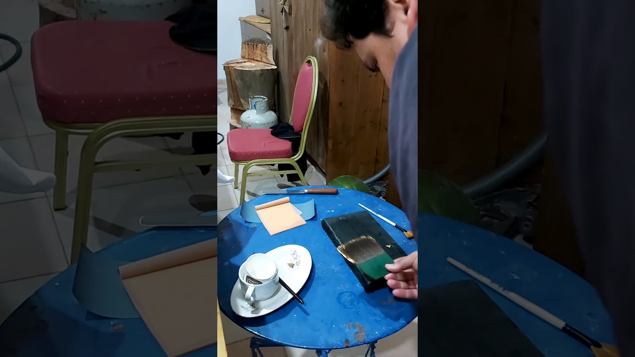 Στιλβωτό χρύσωμα-Παναγία Μελισσού