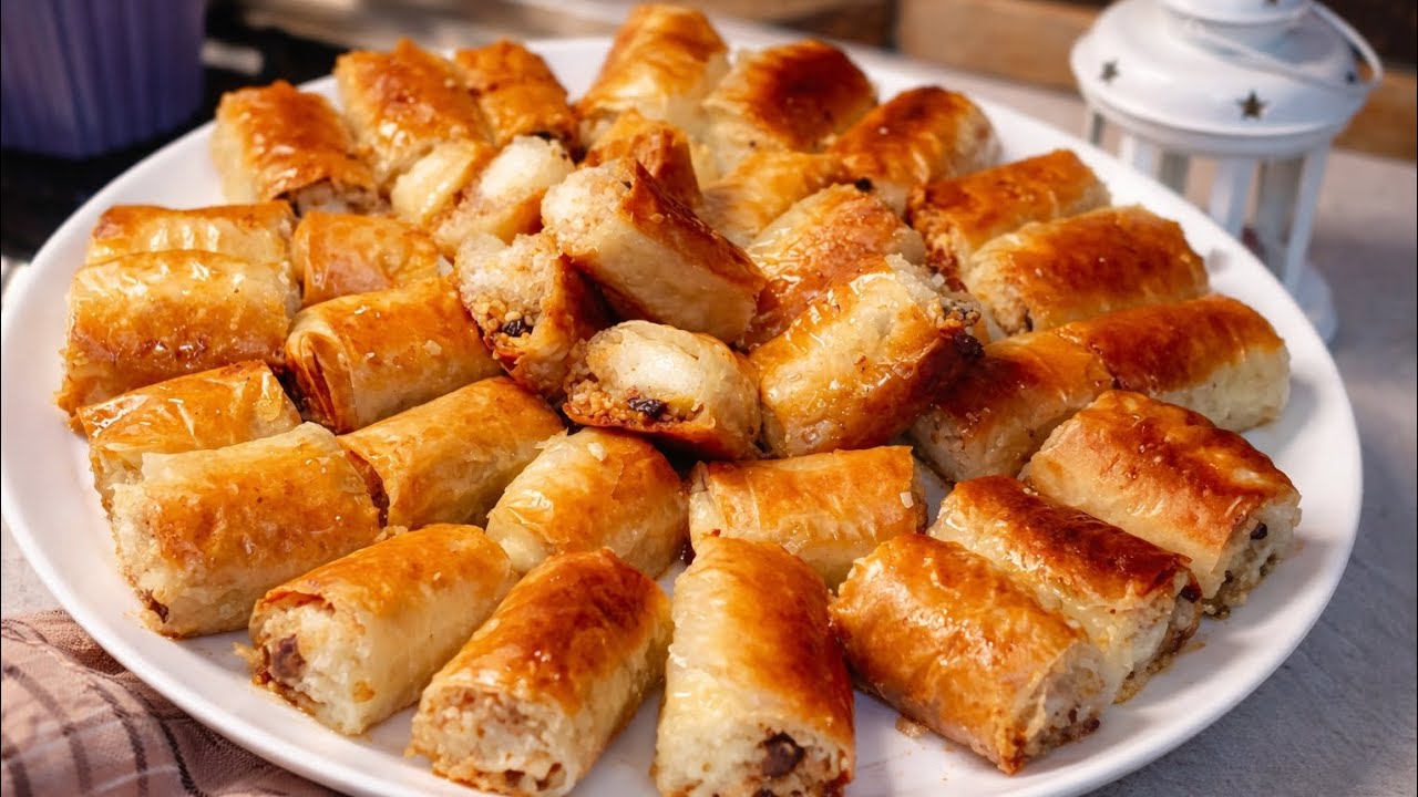 لو زهقتو من الكنافه والقطايف ‼️تعالو نعمل  الجلاش الجديد بالكريمه والمكسرات❗طعم يجنن #وصفات_سهلة