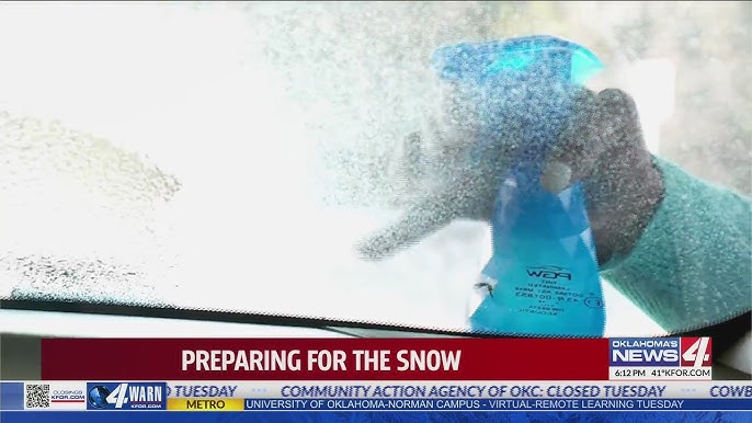 Blast Off Windshield De-Icer - ICE TEST - As Seen on TV 