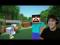 Playing minecraft morph mod with axelgreeneyes