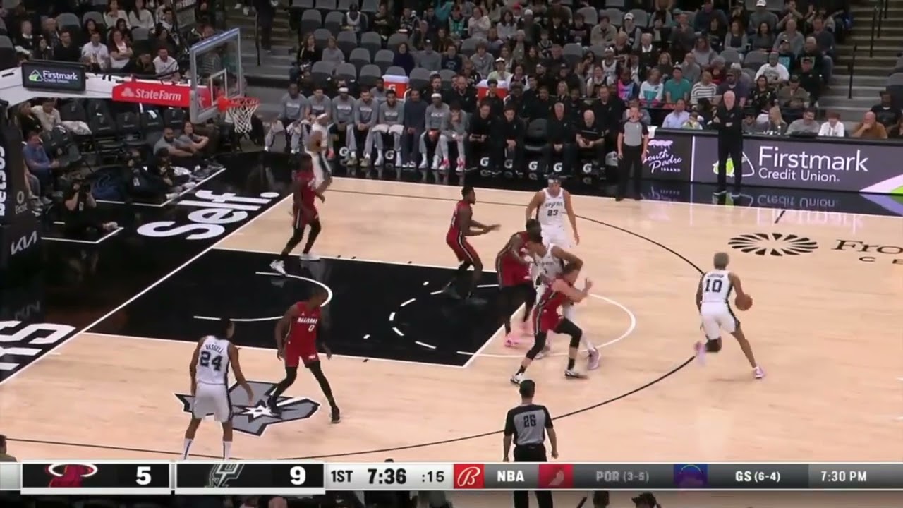 Spurs Playbook: Double Curl Stagger (SLOB)