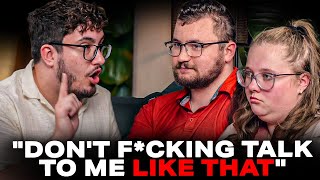 His Wife Stormed Off The Set Caleb Hammer Clips