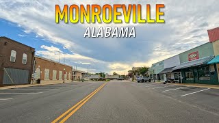 Monroeville Alabama Driving Through