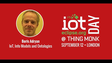 Interview w/Boris Adryan - Eclipse IoT Day ThingMonk
