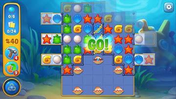 Fishdom NEW EVENT - Shipwrecked level 7 of 10 Gameplay (iOS Android)