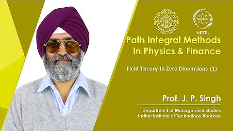 Lecture 32: Field Theory In Zero Dimensions (1)