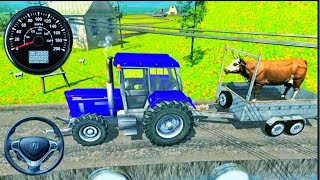 Offroad Tractor Simulator Driving - Real Tractor Farming Simulator - Android Gameplay #1 screenshot 4