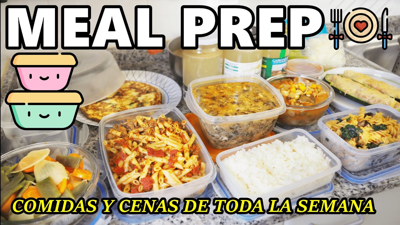 MEAL PREP | MENU SEMANAL
