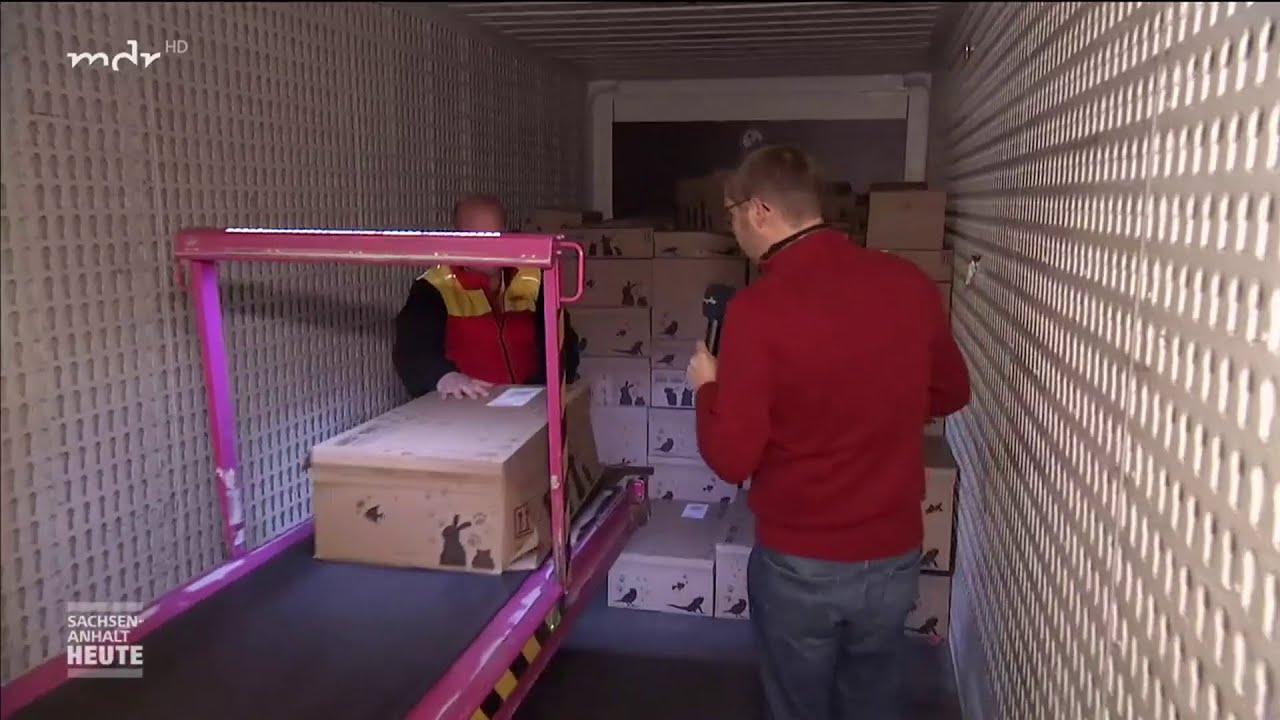 Die fleißigen Wichtel vom Paketzentrum