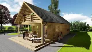 Casa Di Legno Aurora 72M² E Secondo Piano 66Mm