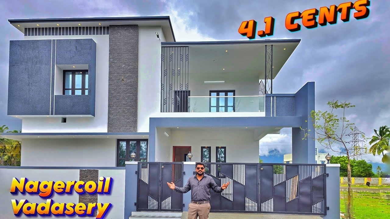 East facing House for sale in Nagercoil Vadasery Beemanagari | 4.1 Cents DTCP Land | 3 BHK