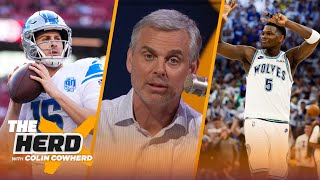 T-Wolves blow out Nuggets by 45 to force Game 7, Lions play 14 of first 15 games indoors | THE HERD screenshot 2