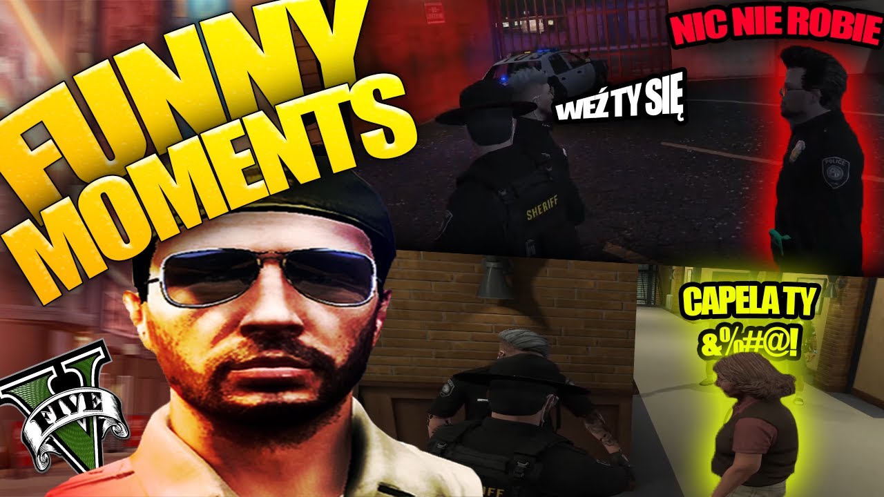 PISICELA jako SZEF policji już NIE WYTRZYMUJE (FUNNY MOMENTS #1)