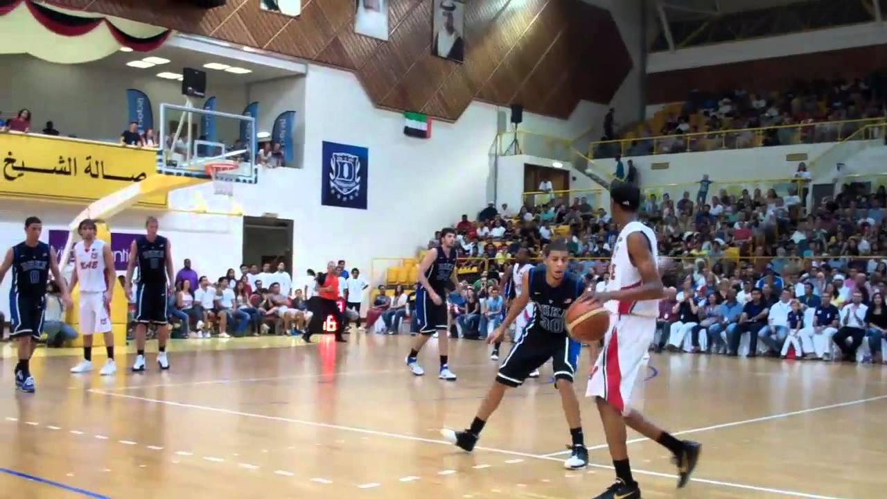Clip 2 from UAE vs Duke Basketball in Dubai YouTube