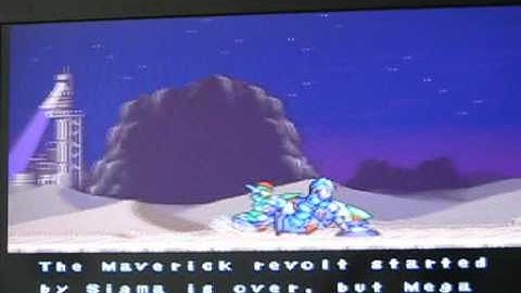 Mega Man X2 Wii Virtual Console intro